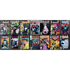 The Punisher War Journal Armory Zone Comic Book 14x Lot Marvel Comics Newsstands